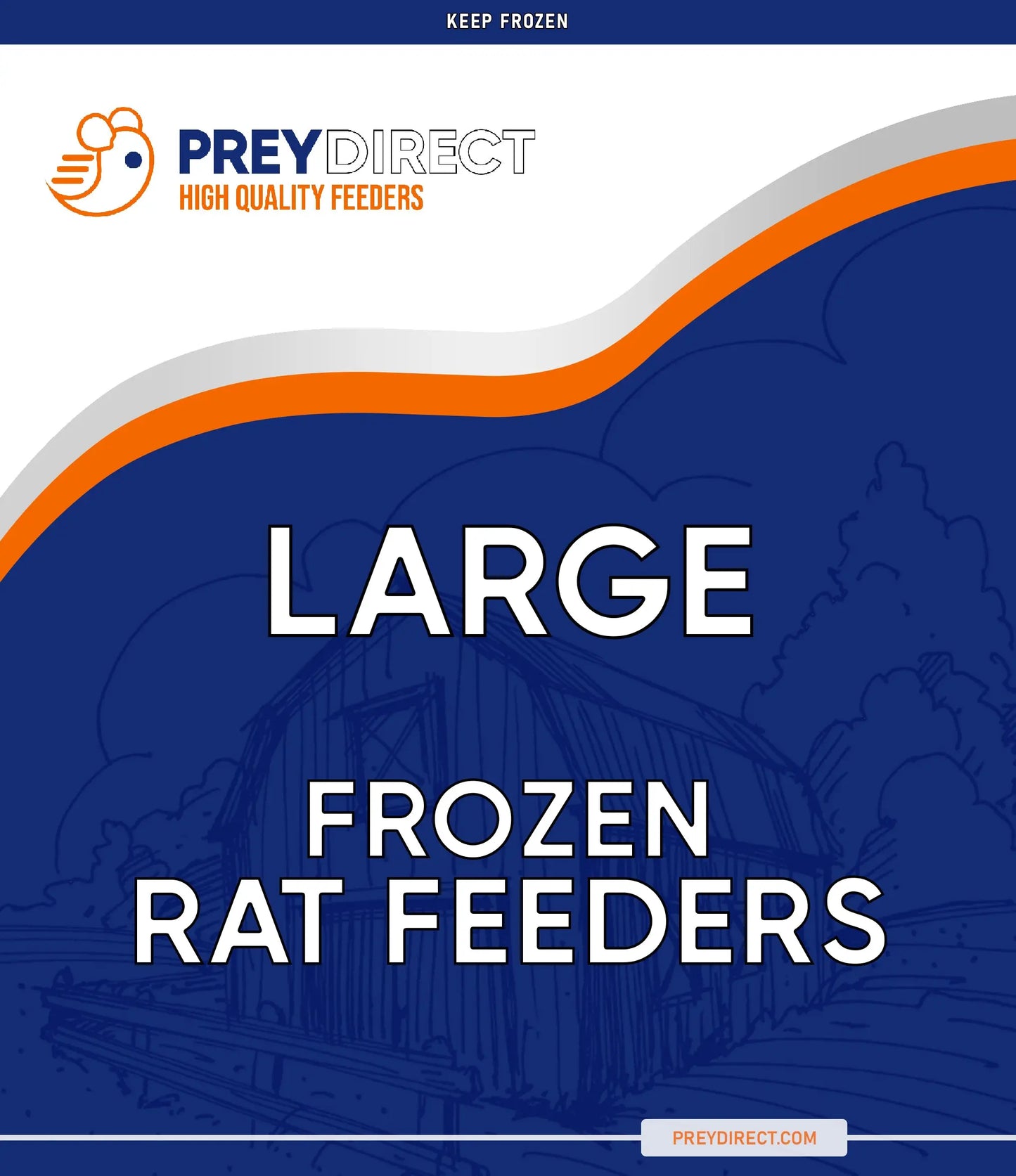 Large Rats (5 Per Bag) PREYDIRECT.COM