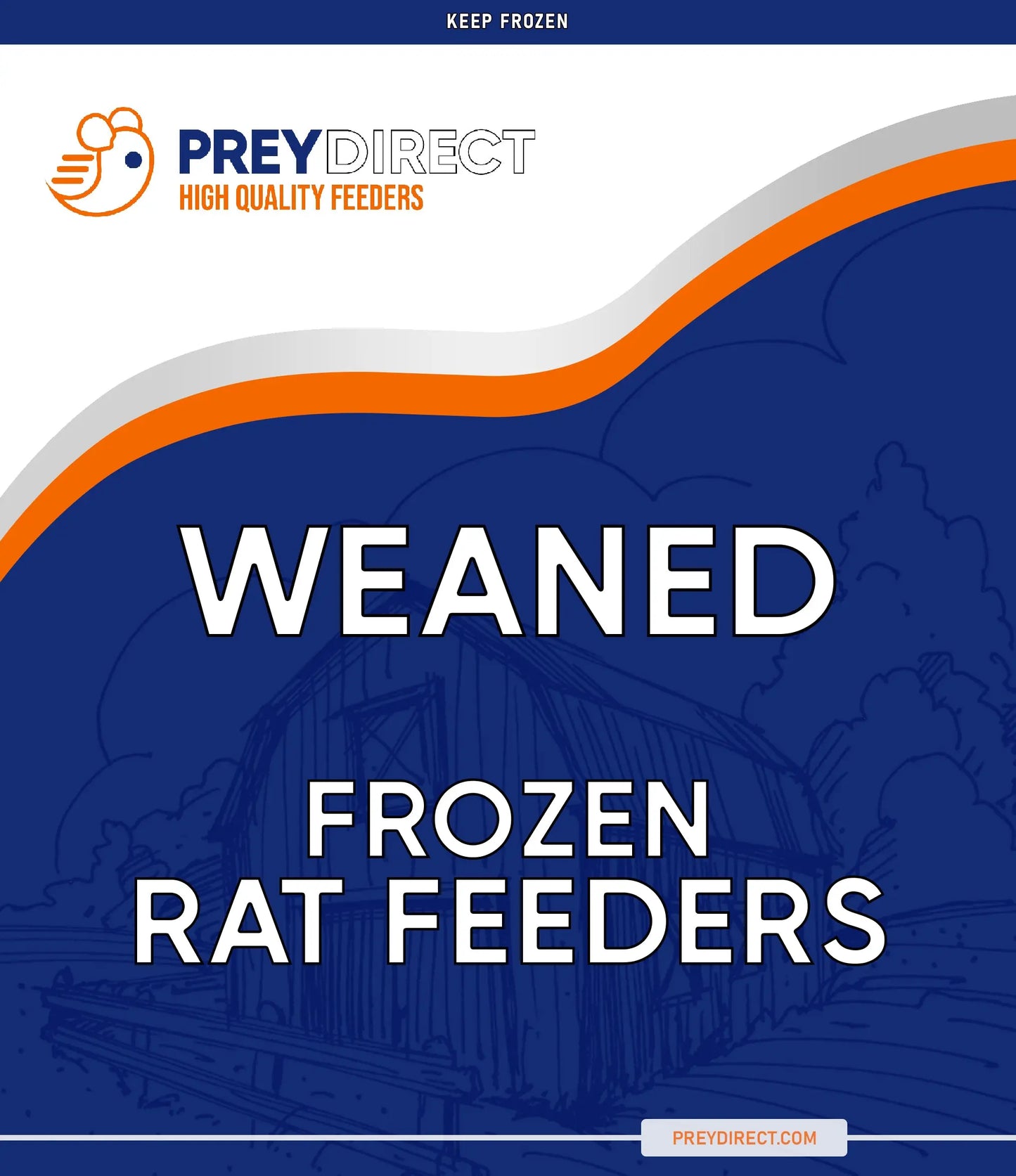 Weaned Rats (25 Per Bag) PREYDIRECT.COM