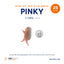Pinky African Soft Fur Rats (25 Count)